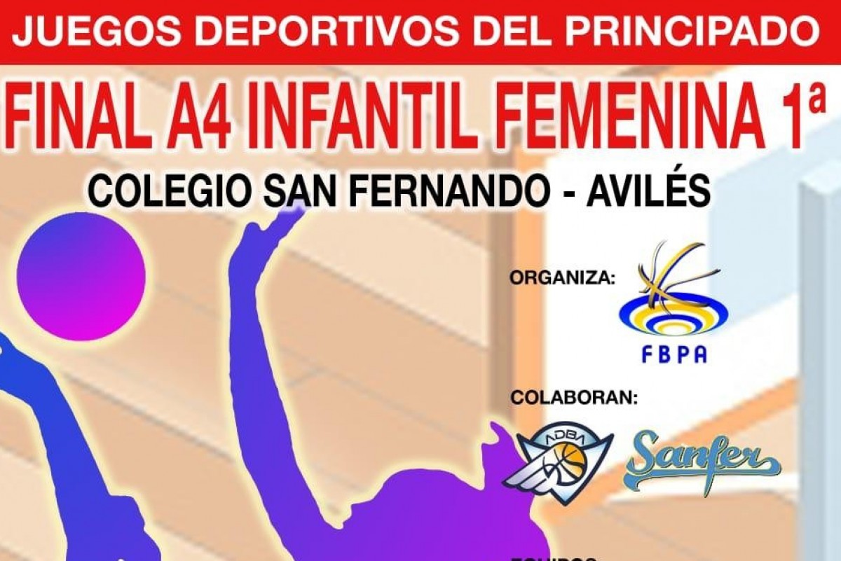 FINAL A 4 INFANTIL FEMENINA 1º