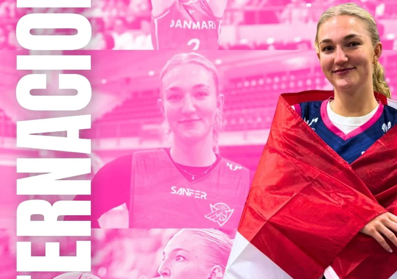 Emilie Gudmand, con la selección absoluta